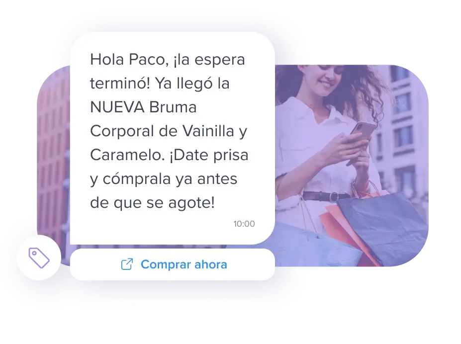 Ejemplo de SMS online