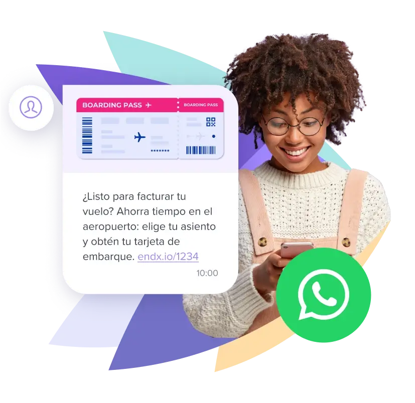 ejemplo de mensaje viaje