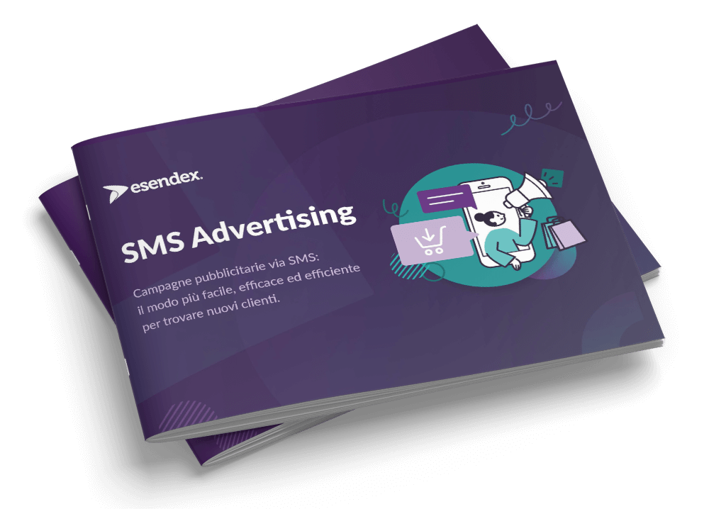 SMS advertising brochure