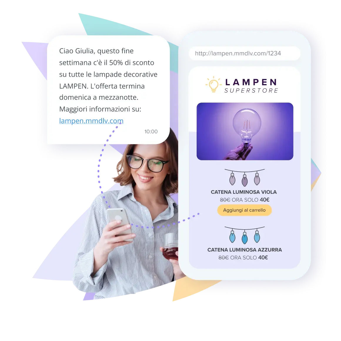 SMS Landing Page