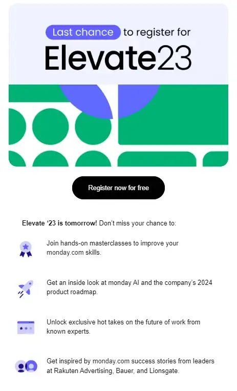 email monday