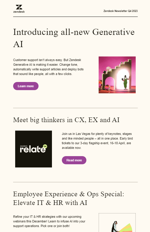  email zendesk