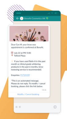 caso real de whatsapp business
