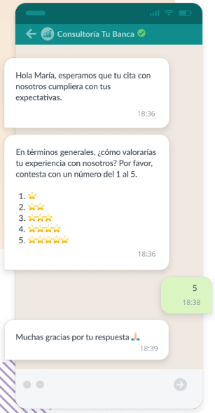 ejemplo encuesta por whatsapp