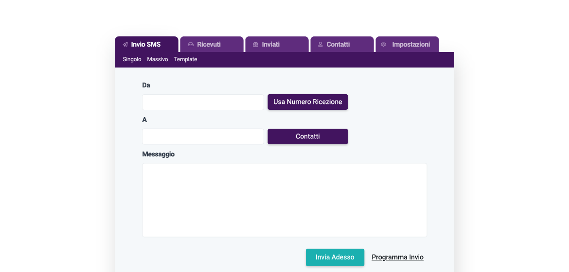 sms multipli piattaforma
