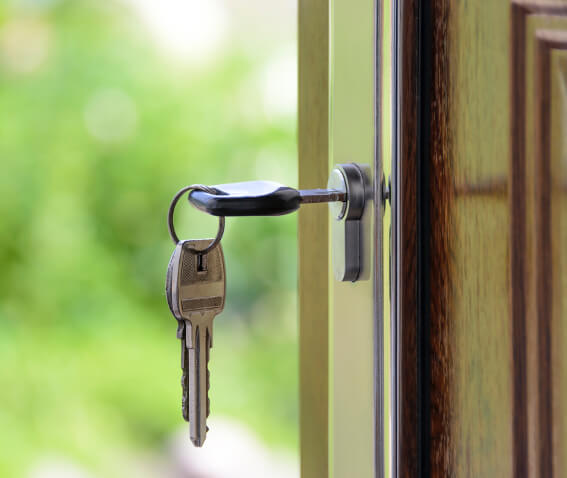 chiave nella serratura