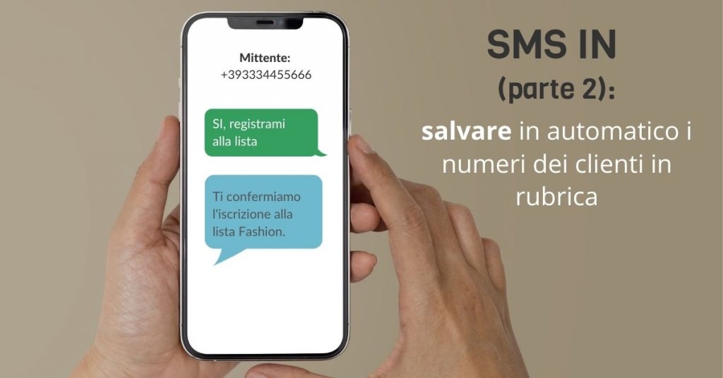 Salvataggio automatico numeri in Rubrica