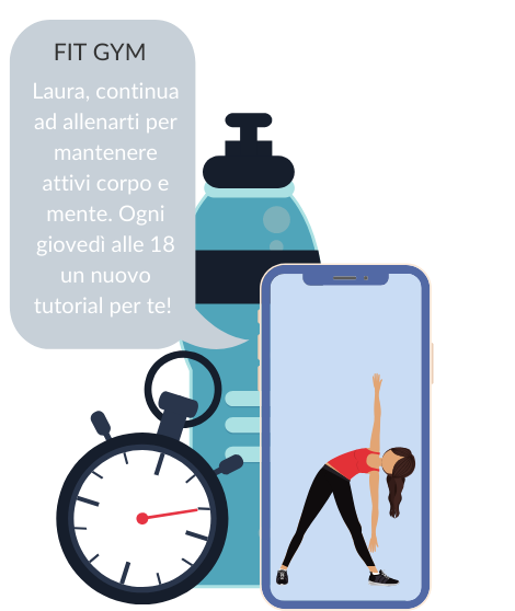 Palestra virtuale - Messaggio motivazionale