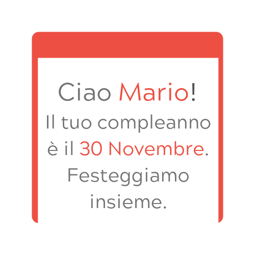 Servizio newsletter professionale - Campi dinamici